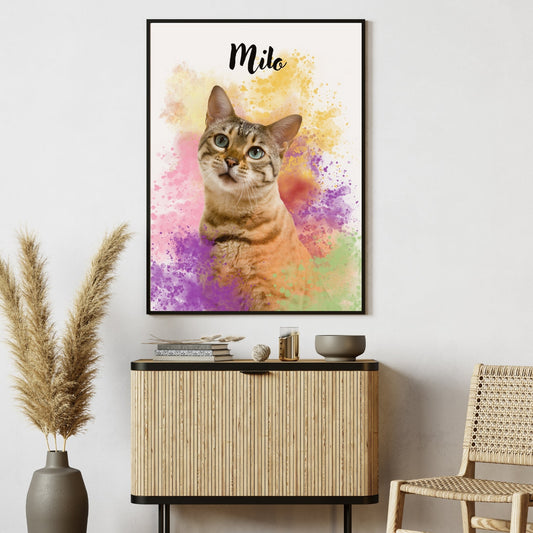 Ritratto personalizzato Gatto